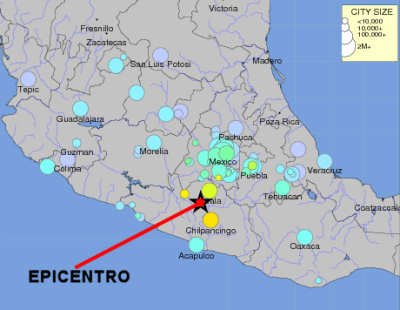 Sismorichter on Fuerte Sismo De 6 7 En Guerrero  M  Xico  Cerca A Acapulco